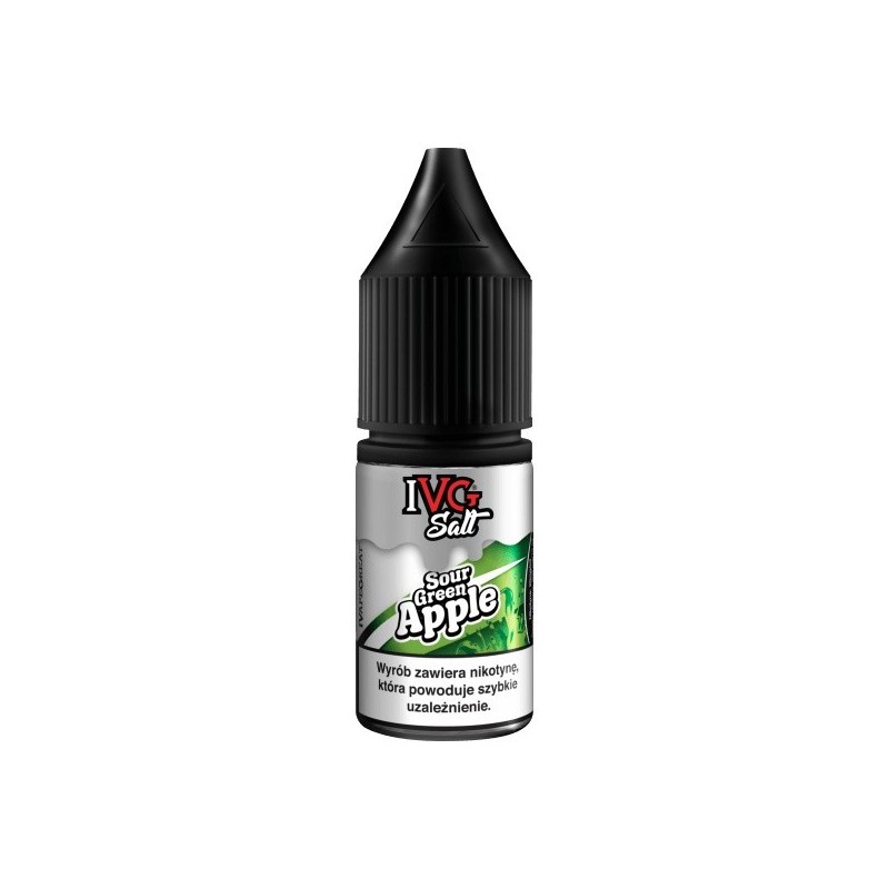 Liquid IVG Sel 20mg/ml - Pomme Verte Acide (A25) | Eliq Vapoteur