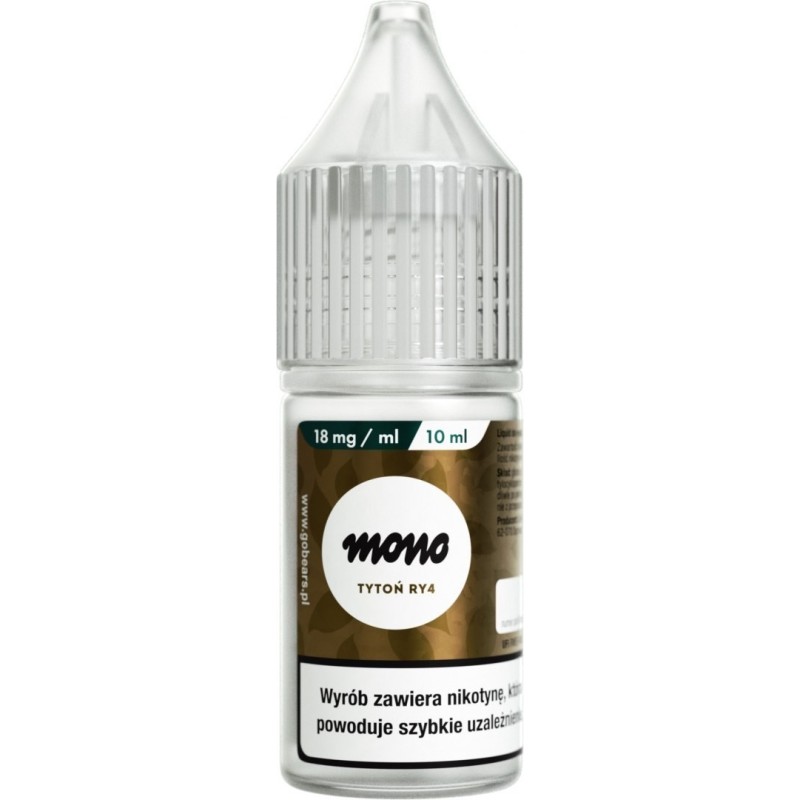 E-liquid MONO Nicotine - Tobacco 18mg | EliqVapoteur