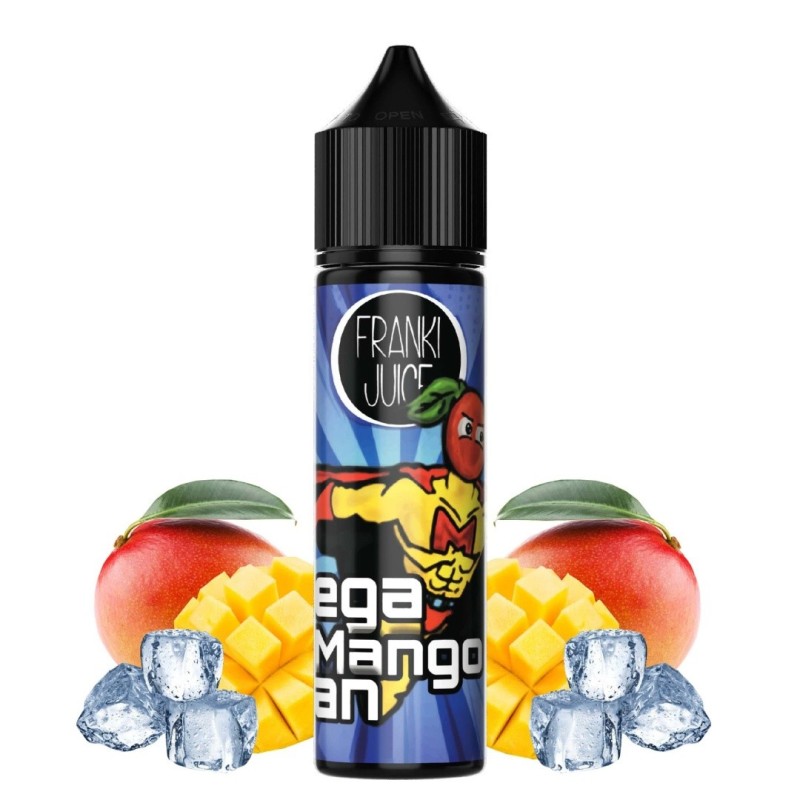 Longfill Franki Juice 10/60 - Mega Mango Man | Eliq Vapoteur