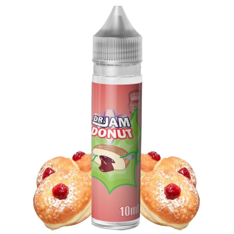 Longfill Franki Juice 10/60 - Dr. Jam Donut | Eliq Vapoteur