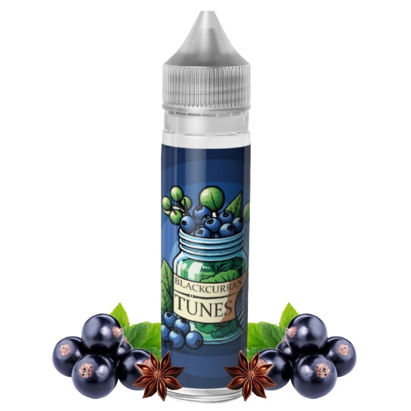 Longfill Franki Juice 10/60 - Blackcurrant Tunes | Eliq Vapoteur