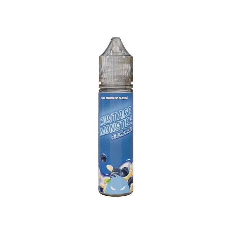 Longfill MVP Custard Monster 15/60 - Blueberry Custard | Eliq Vapoteur