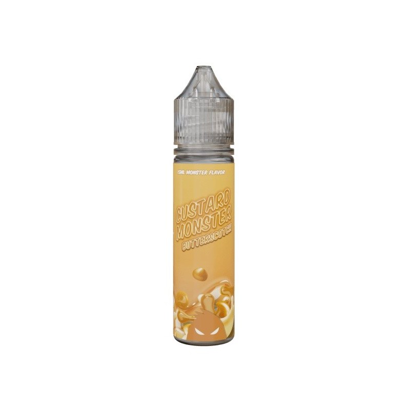 Longfill MVP Custard Monster 15/60 - Butterscotch Custard | Eliq Vapoteur