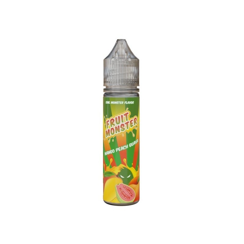 Longfill MVP Fruit Monster 15/60 - Mangue Pêche Goyave | EliqVapoteur
