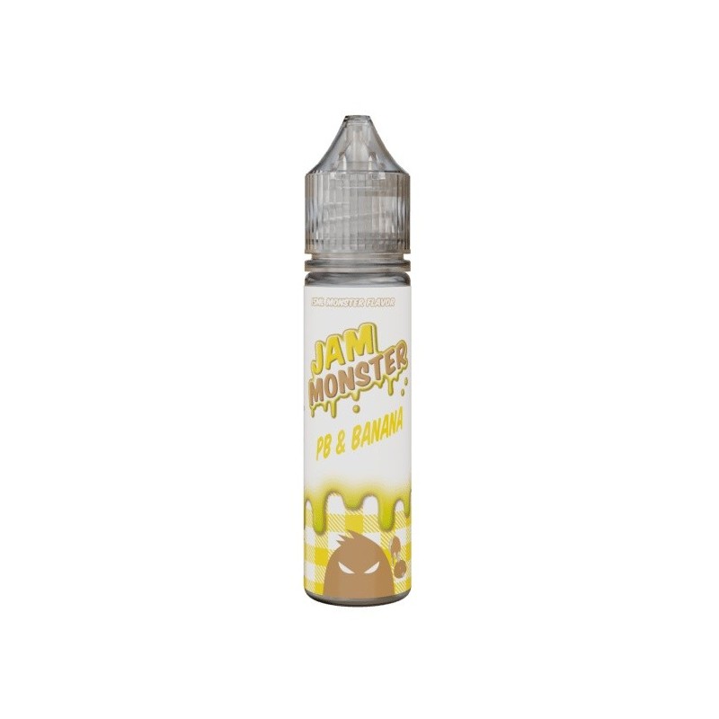 Longfill MVP P&B Jam Monster 15/60 - Banane | EliqVapoteur
