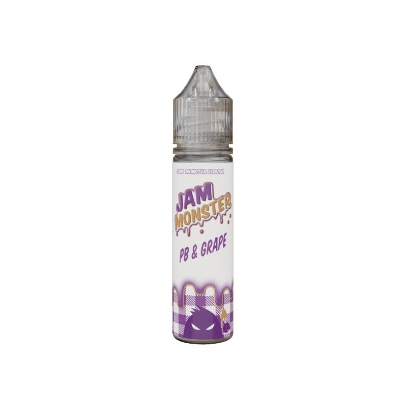 Longfill MVP P&B Jam Monster 15/60 - Raisin | Eliq Vapoteur