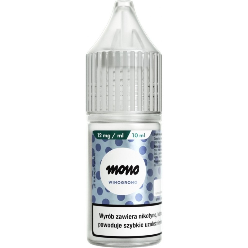 Liquid MONO nicotine - Raisin 12mg | Eliq Vapoteur
