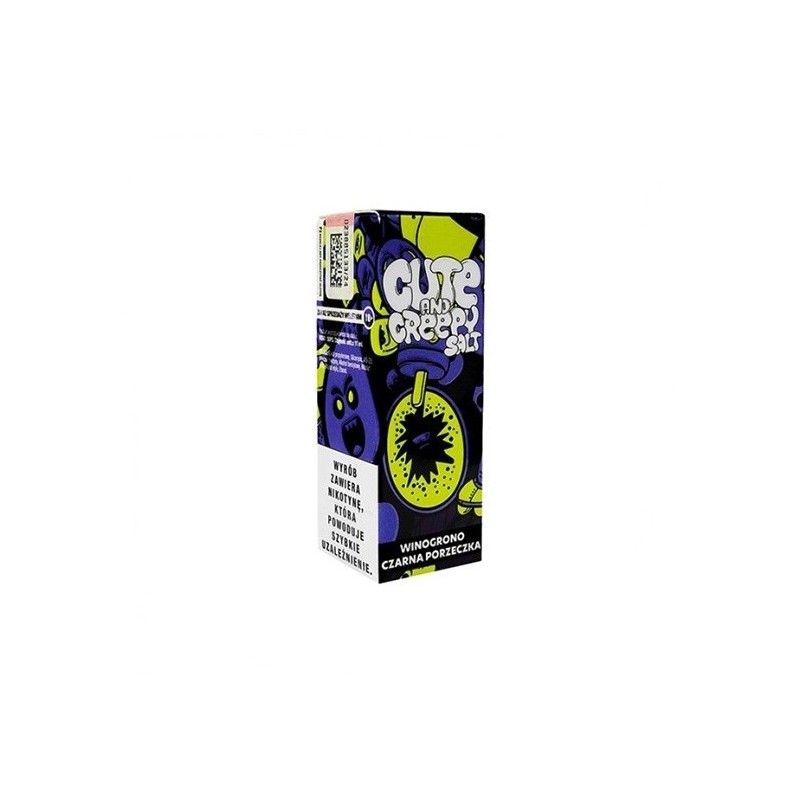 Sel liquide Cute and Creepy - Winogrono Czarna Porzeczka 20mg | Eliq Vapoteur