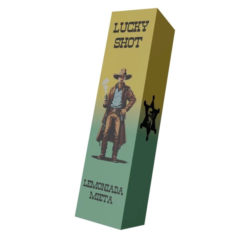 Premix Lucky Shot - 40/60ML Lemoniada Mięta | Eliq Vapoteur