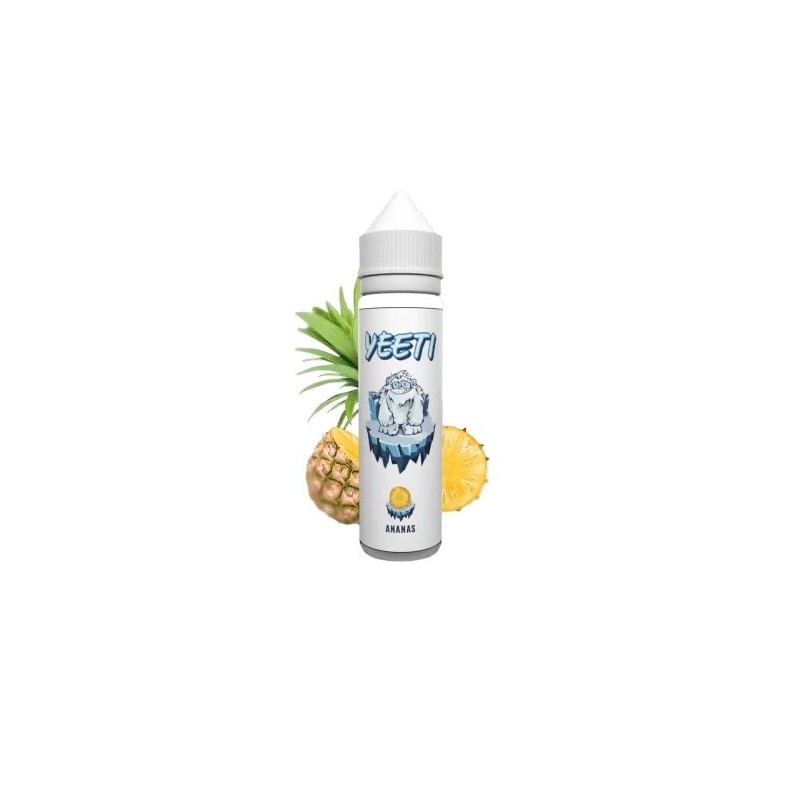 Longfill Yeeti 10/60 ml - Pineapple | Eliq Vapoteur