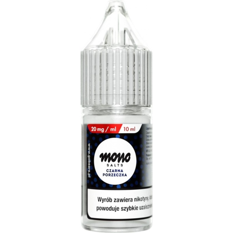 Liquid MONO Salts - Black Currant 20mg | Eliq Vapoteur