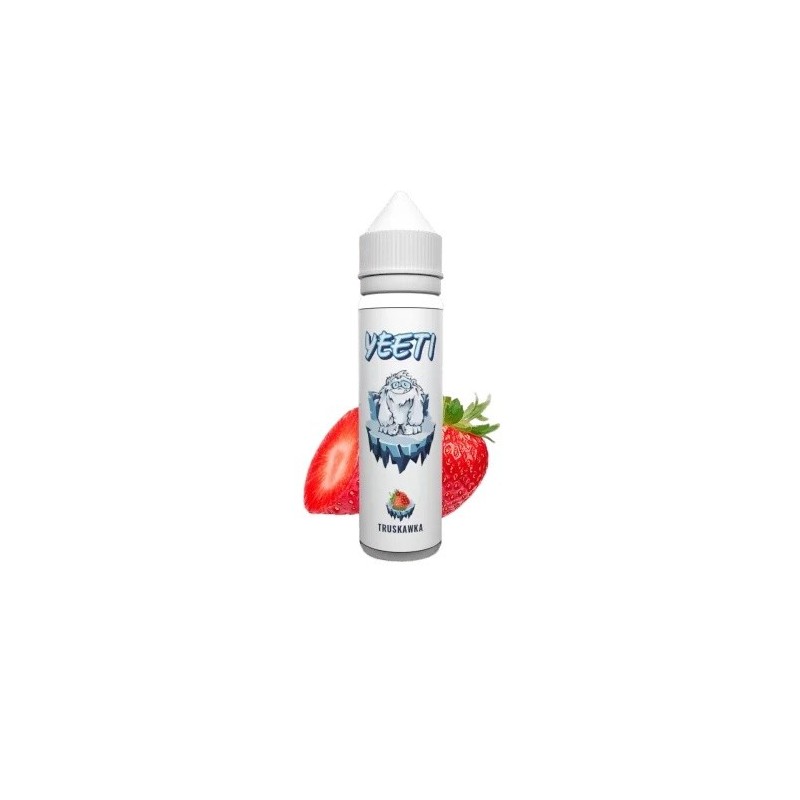 Longfill Yeeti 10/60 ml - Fraise | Eliq Vapoteur