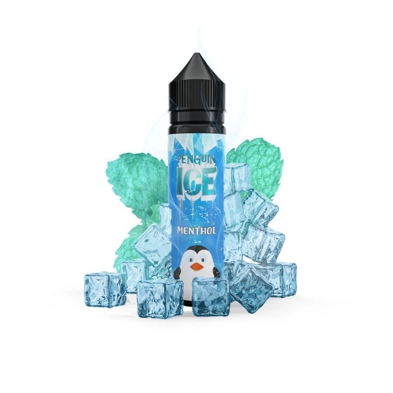 Longfill Penguin Ice 10/60 ml - Menthol | Eliq Vapoteur
