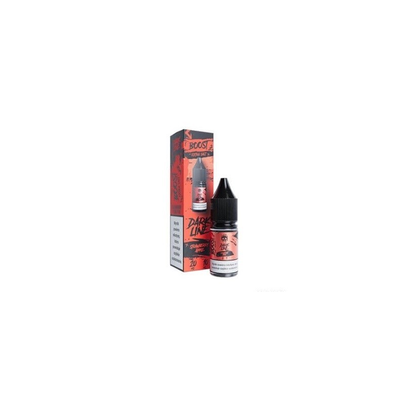 Liquid Dark Line Boost Salt 10ML - Fraise Pomme 20MG (A25) | Eliq Vapoteur