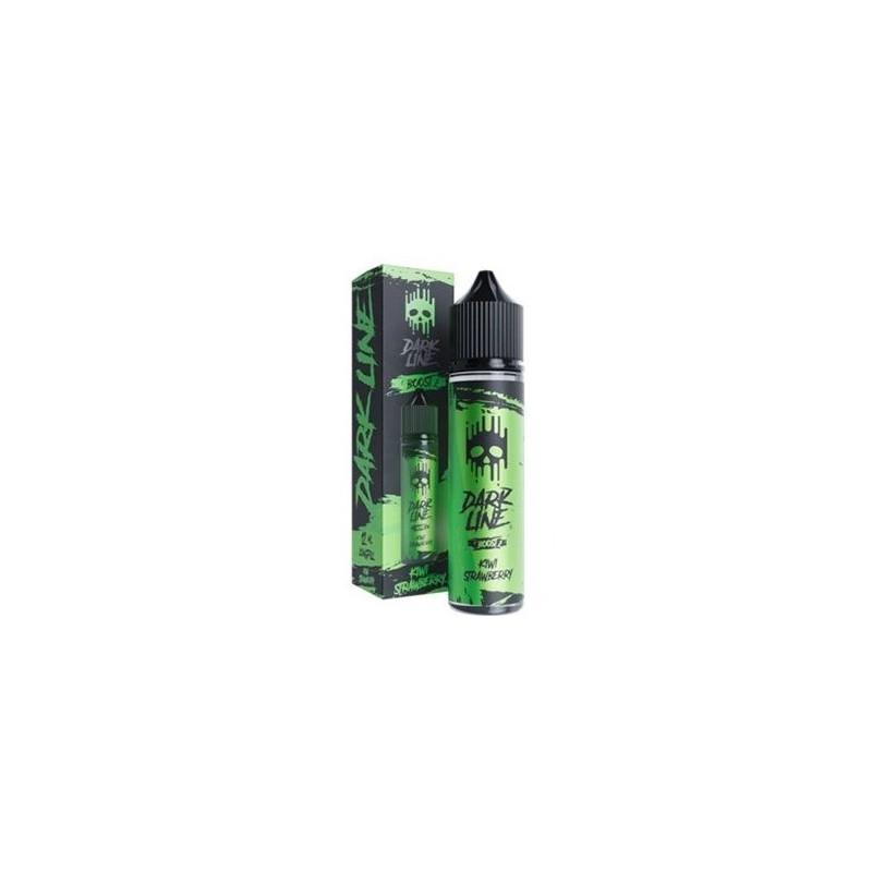 Longfill Dark Line Boost 12/60ml - Kiwi Strawberry (A25) | Eliq Vapoteur