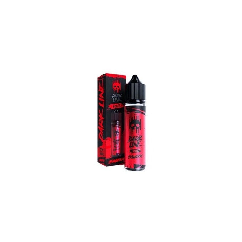 Longfill Dark Line Boost 12/60ml - Strawberry (A25) | Eliq Vapoteur