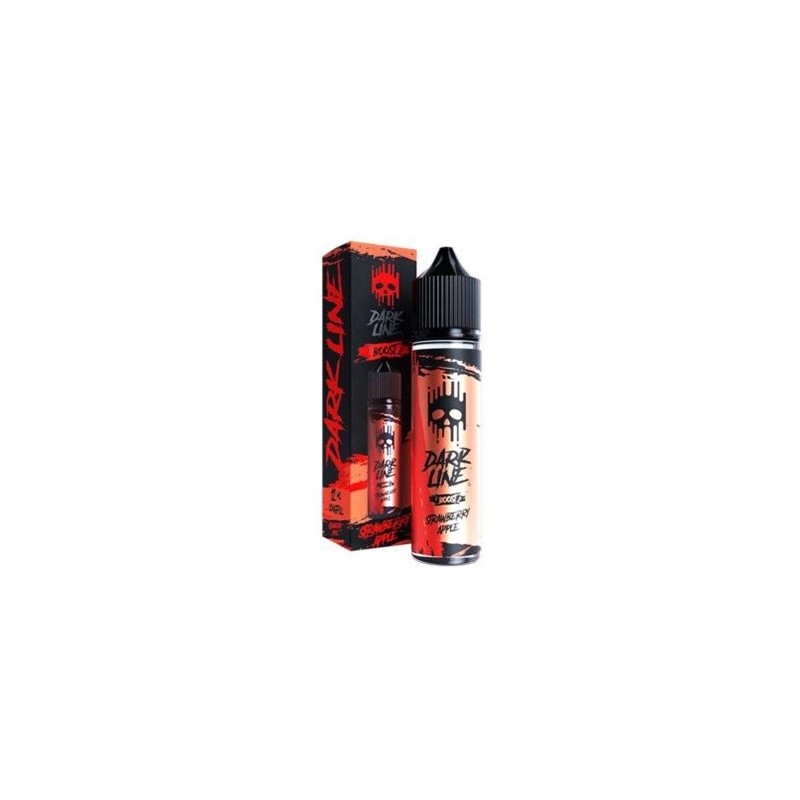 Longfill Dark Line Boost 12/60ml - Strawberry Apple (A25) | Eliq Vapoteur