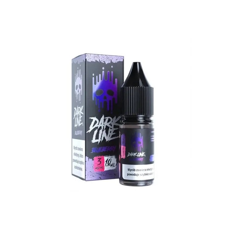 Liquid DARK LINE 10ml - Blueberry 3mg  (A25) | Eliq Vapoteur