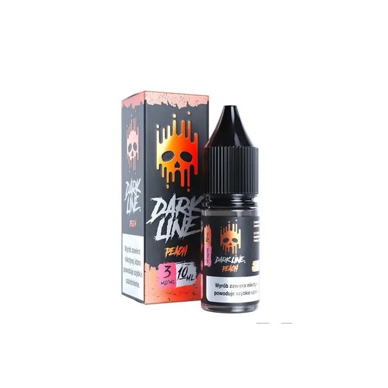 Liquid DARK LINE 10ml - Peach 3mg (A25) | Eliq Vapoteur