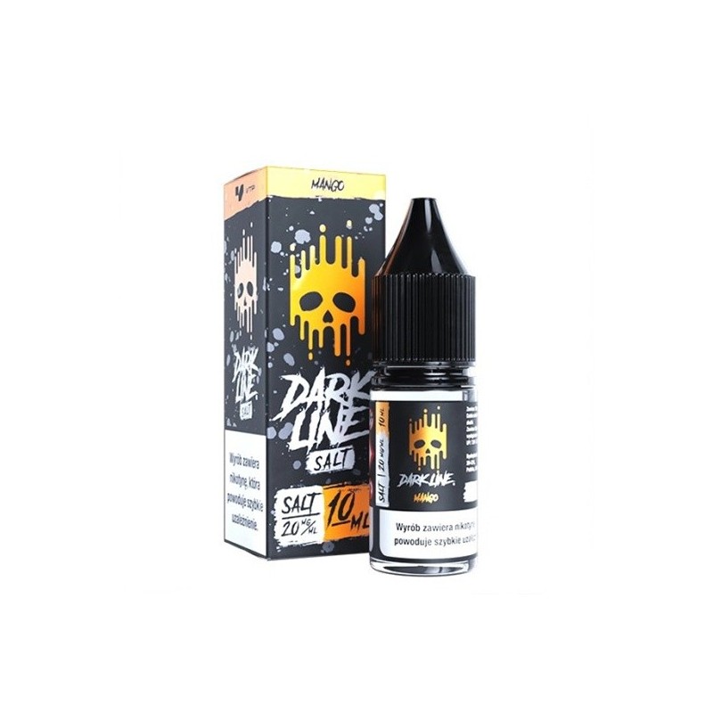 Liquid DARK LINE Sel 10ml - Mangue 20mg (A25) | Eliq Vapoteur