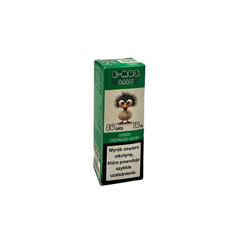 Liquid E-Mus Salt 10ml - Apple Grape Aloe 20mg | Eliq Vapoteur