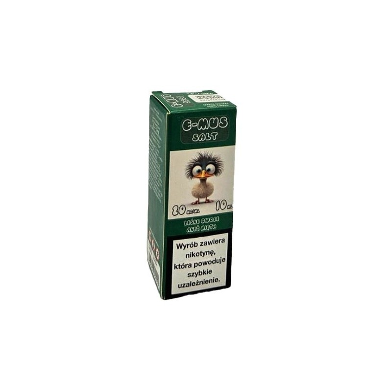 Liquid E-Mus Salt 10ml - Forest Fruits Anise Mint 20mg | Eliq Vapoteur