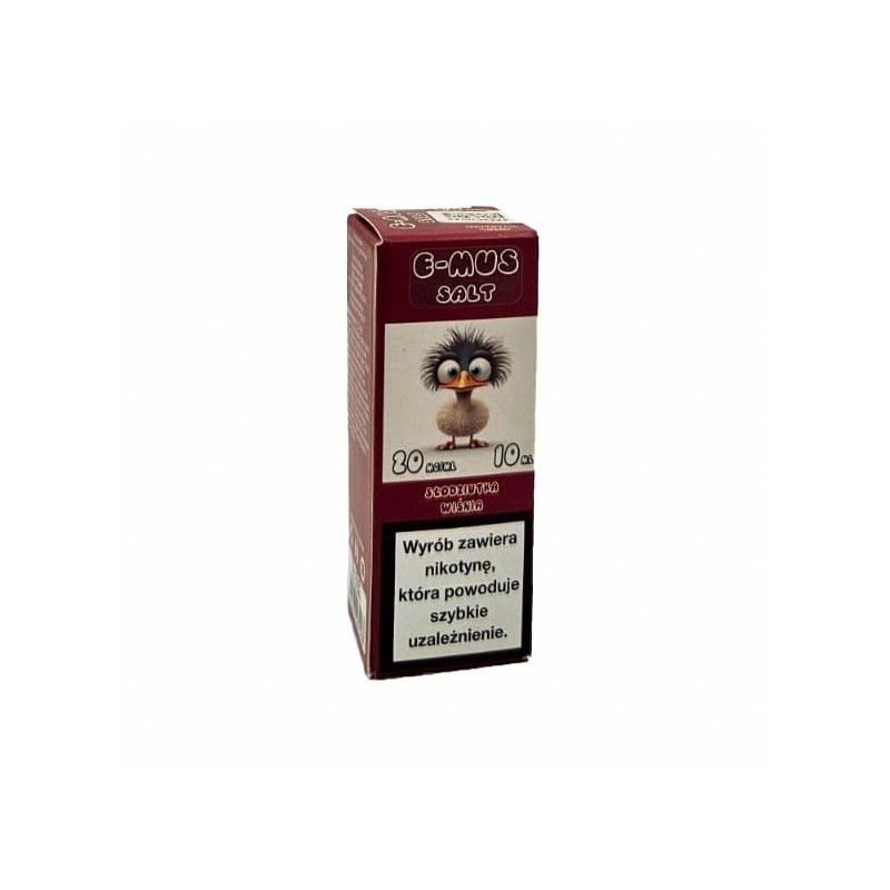 E-Mus Salt E-liquid 10ml - Sweet Cherry 20mg | EliqVapoteur