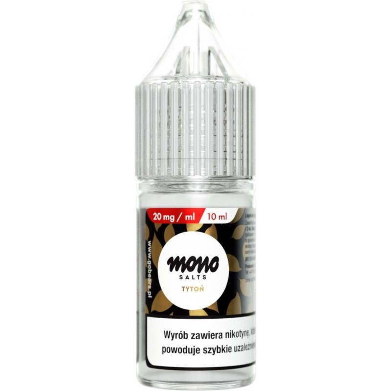 E-liquide MONO Salts - Tabac 20mg | EliqVapoteur