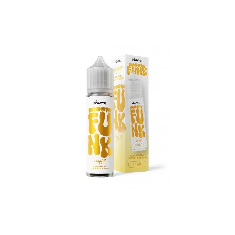 Longfill Klarro Smooth Funk 11/60ml - Pomarańcza Ananas Mango (A25) | Eliq Vapoteur