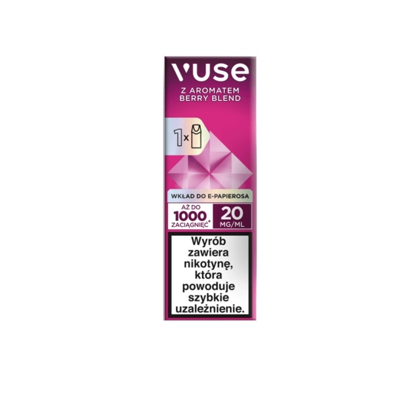 Wkład Vuse 20mg - Berry Blend  (A25) | Eliq Vapoteur