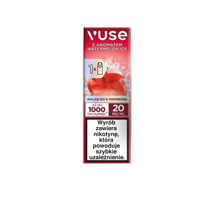 Wkład Vuse 20mg - Watermelon Ice  (A25) | Eliq Vapoteur
