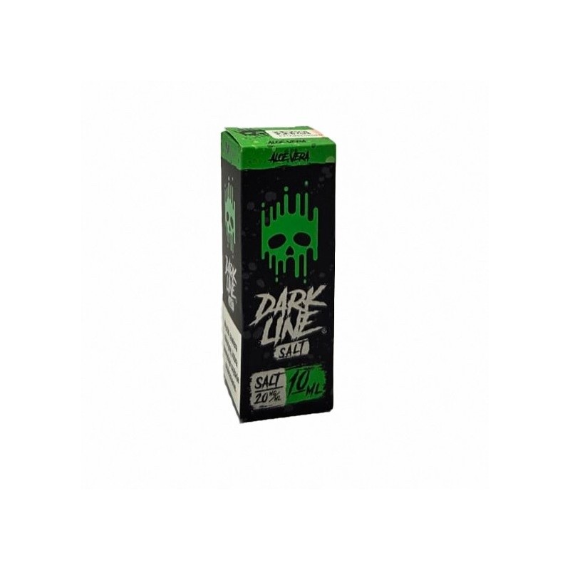 Liquid DARK LINE Salt 10ml - Aloe Vera 20mg  (A25) | Eliq Vapoteur