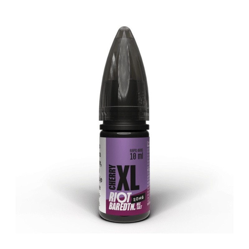 Liquid RIOT Salt 10ml - Cherry XL 20mg | Eliq Vapoteur