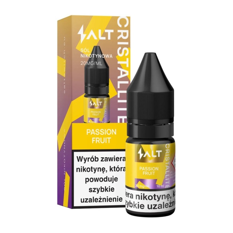 E-LIQUIDE CRISTALLITE Salt 10ml 20mg - Fruit de la passion | EliqVapoteur
