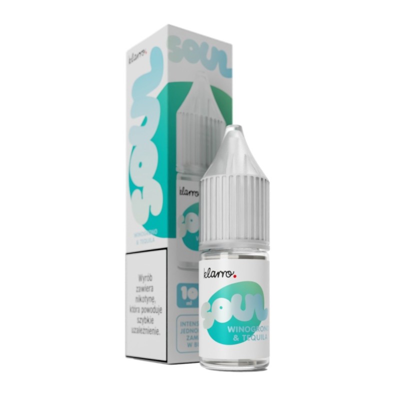 Liquid Klarro Soul 10ml 20mg Salt - Winogrono Tequila (A25) | Eliq Vapoteur