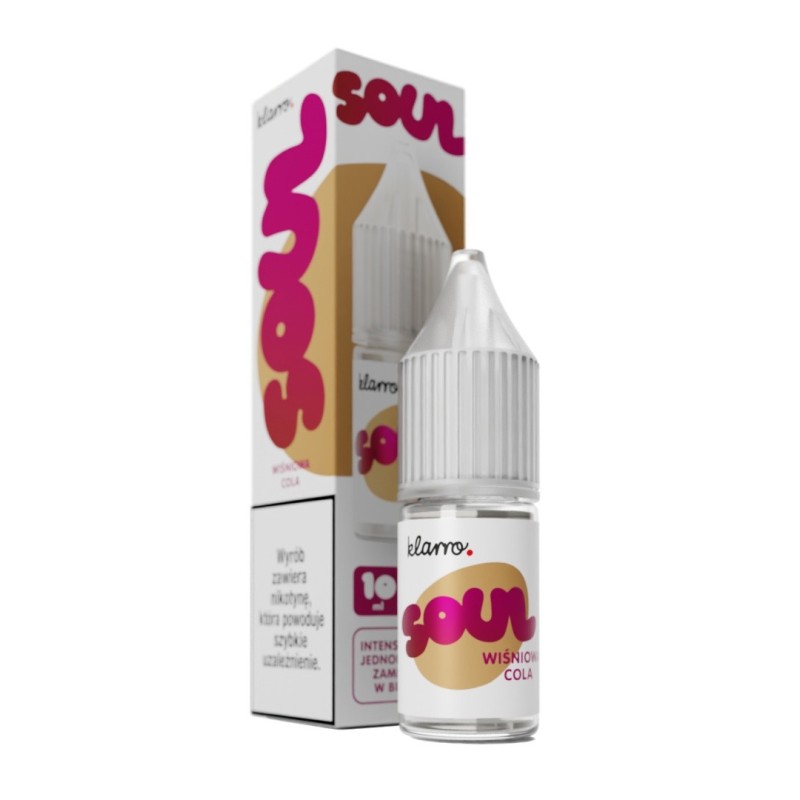 Liquid Klarro Soul 10ml 20mg Salt - Wiśniowa Cola  (A25) | Eliq Vapoteur