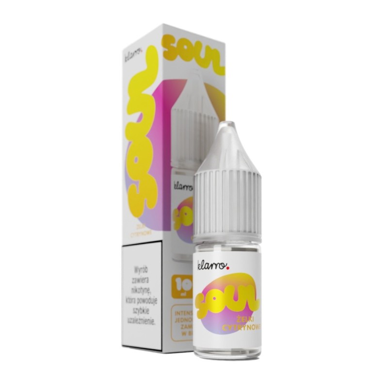 Liquid Klarro Soul 10ml 20mg Salt - Żelki Cytrynowe  (A25) | Eliq Vapoteur