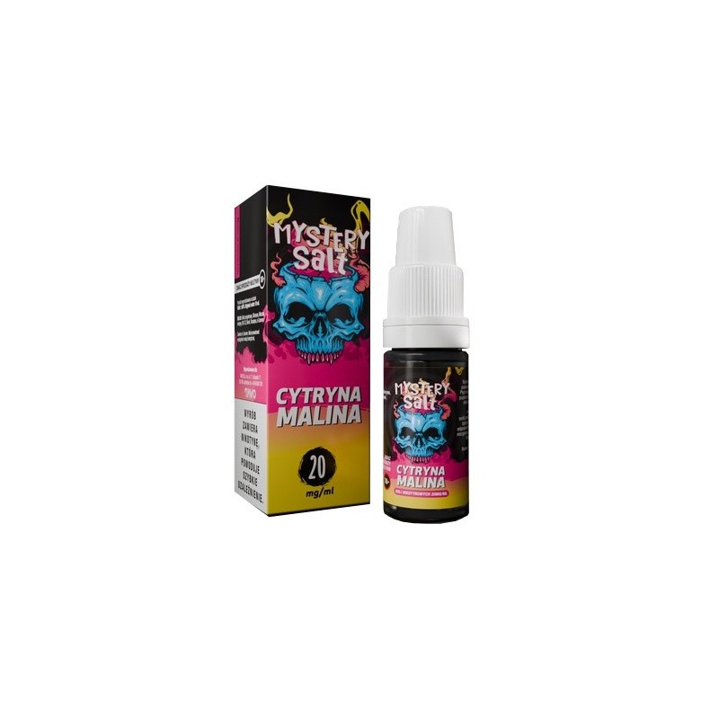 Sel de Mystère Liquide - 10ml Citron Framboise 20mg | Eliq Vapoteur