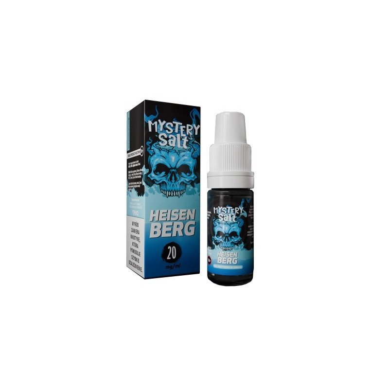 Liquid Mystery Salt - 10ml Heisenberg 20mg | Eliq Vapoteur