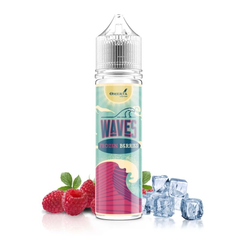 Longfill Omerta 20/60ml - Waves Fruits Rouges Glacés | EliqVapoteur