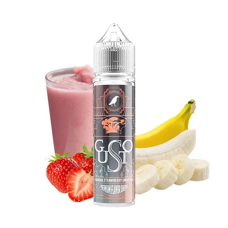 Longfill Omerta 20/60ml - Saveur Smoothie Banane Fraise | Eliq Vapoteur