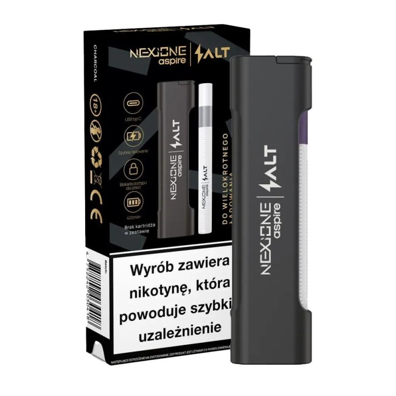 NEXIONE SALT Charcoal Device | Eliq Vapoteur