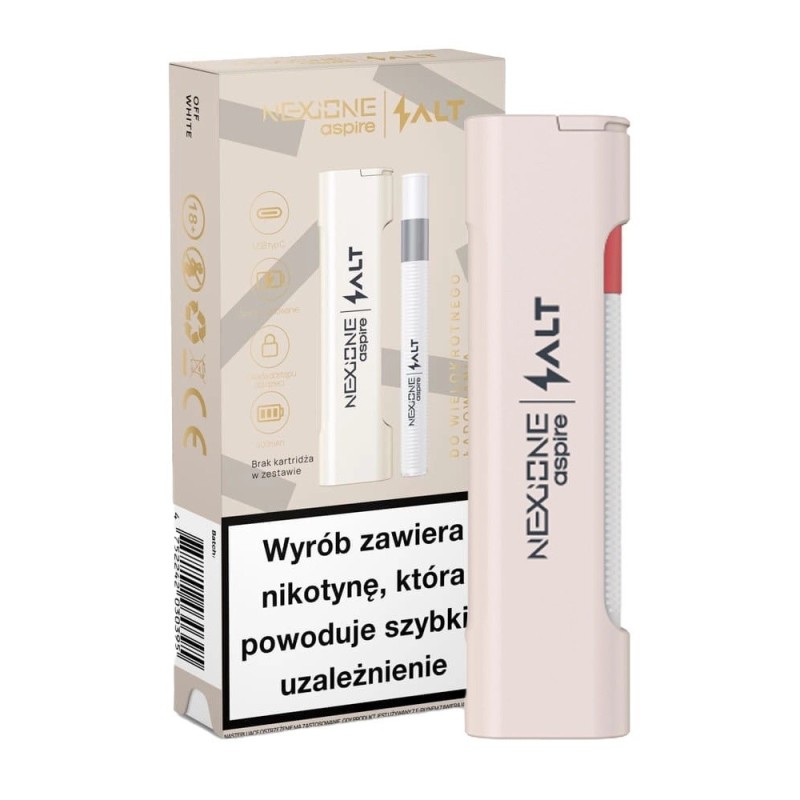 NEXIONE SALT Device Off White | Eliq Vapoteur