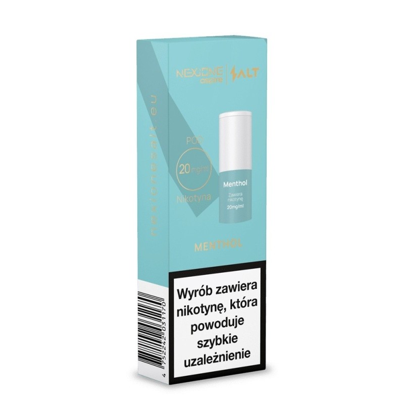 NEXIONE SALT Menthol 20mg (A25) Cartridge | Eliq Vapoteur