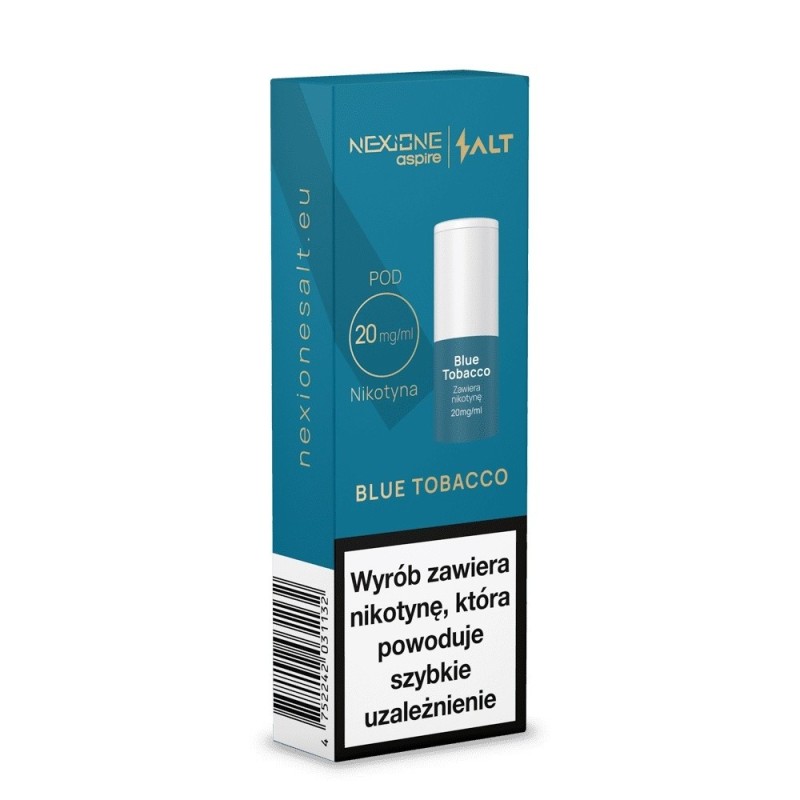 NEXIONE SALT Blue Tobacco 20mg (A25) Cartridge | Eliq Vapoteur