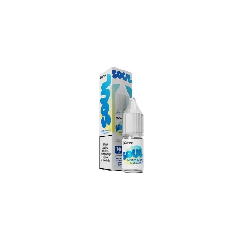 Liquid Klarro Soul 10ml 20mg Salt - Niebieska Malina & Lemoniada (A25) | Eliq Vapoteur