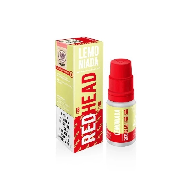 Liquid RedHead - Lemoniada 18mg 10ml (A25) | Eliq Vapoteur