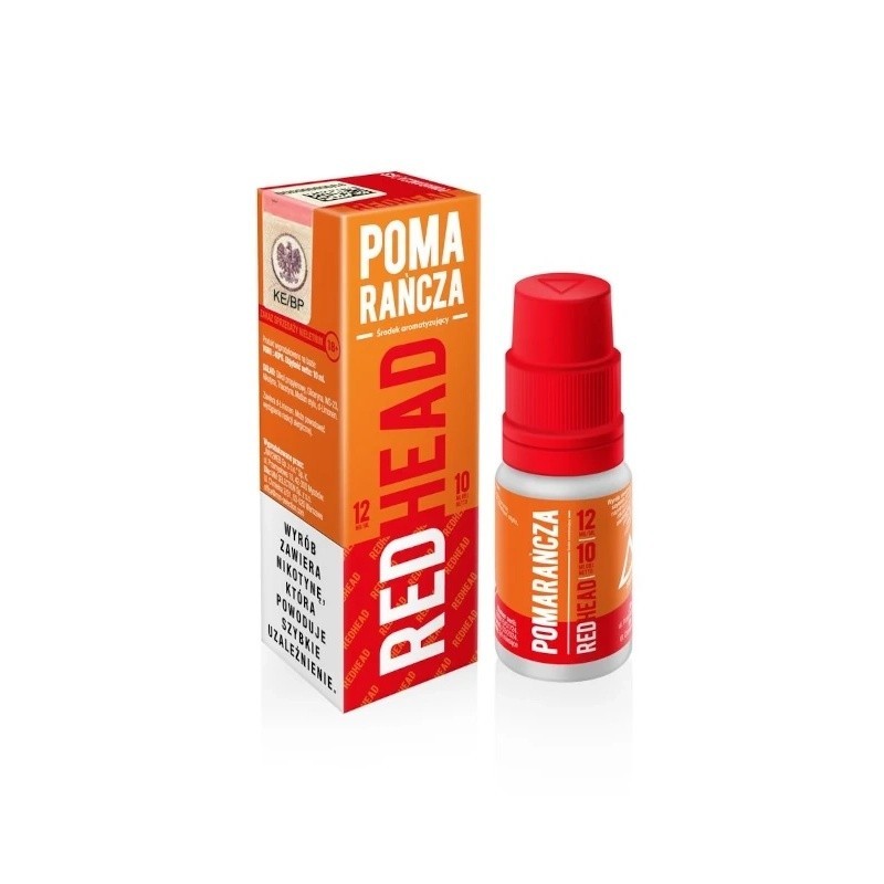 Liquid RedHead - Pomarańcza 12mg 10ml (A25) | Eliq Vapoteur