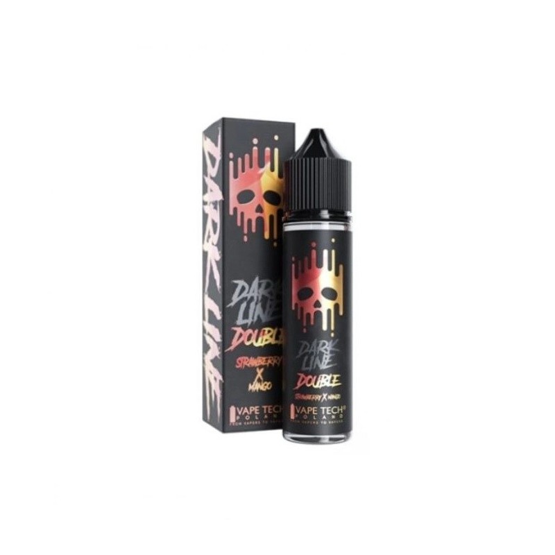 Longfill DARK LINE Double 8/60ml - Strawberry x Mango (A25) | Eliq Vapoteur