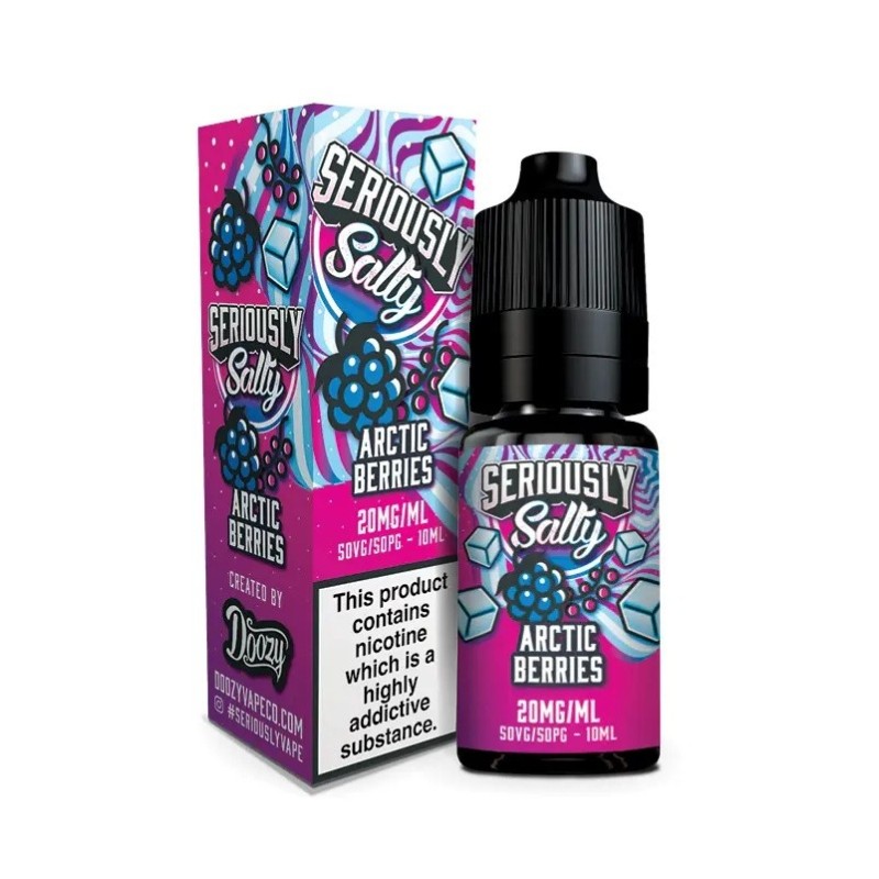 Liquid Seriously Salty - Baies Arctiques 20 mg 10 ml | Eliq Vapoteur